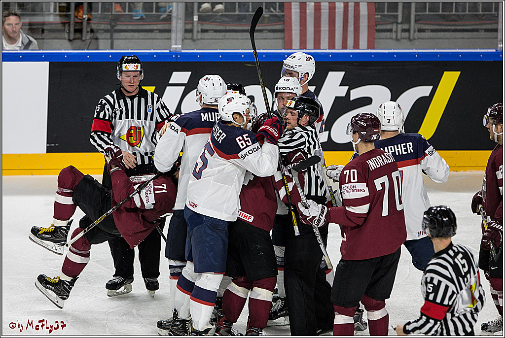 IIHF WM 2017, Lettland - USA, 13.05.2017